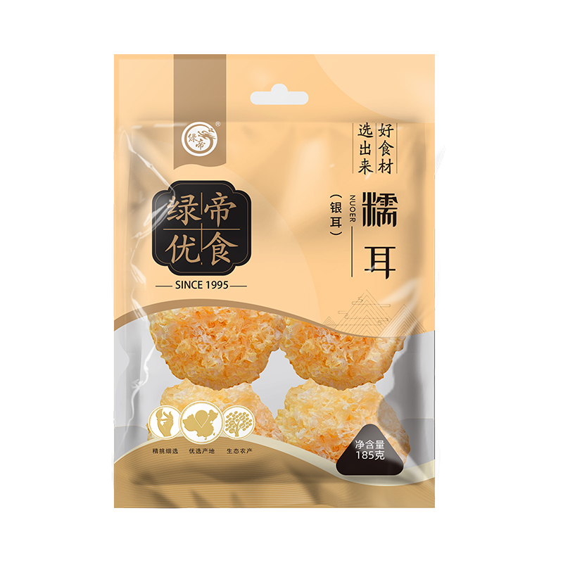 酥田银耳一级干货185克袋装国产营养滋补银耳羹食材高清大图