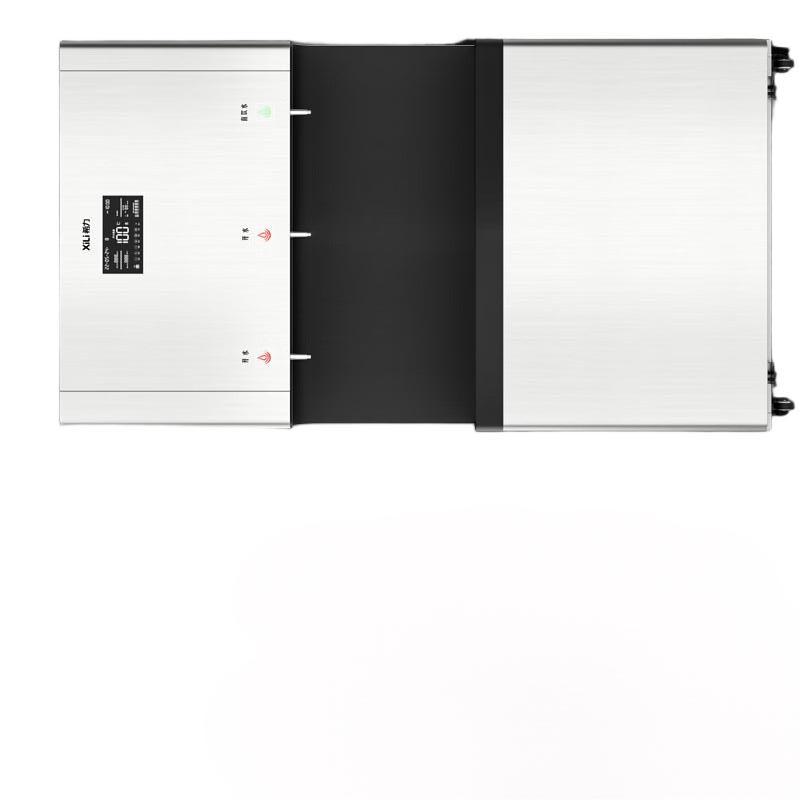 希力商用净水器立式直饮机不锈钢开水器一键排空紫外线杀菌 XL-T90高清大图