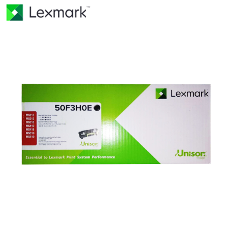 利盟(Lexmark)50F3H0E 碳粉/墨粉 适用MS312dn/MS610/MS510/410/MS415 5千页