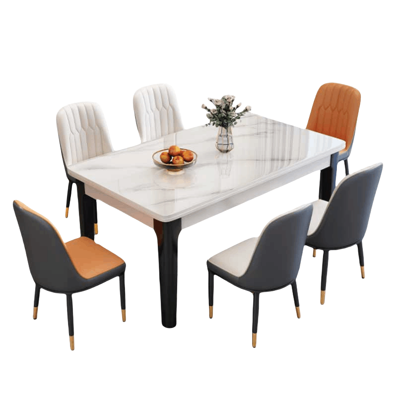 铭思达岩板餐桌图片