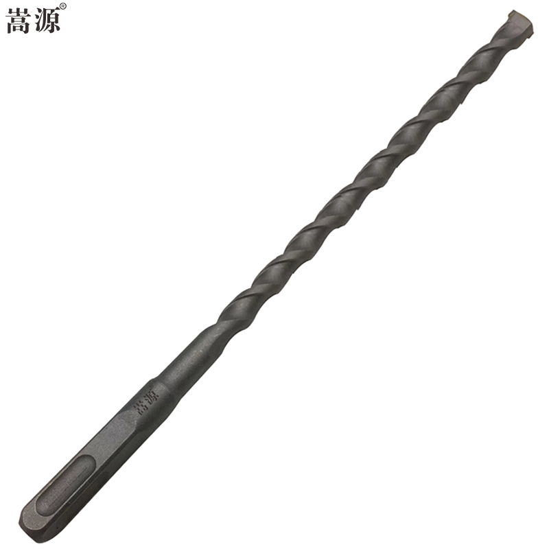 嵩源 电锤钻头 四坑钻头 冲击钻头 穿墙钻头 混凝土钻头 方柄 12*500mm/支高清大图