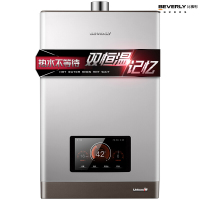 美的(Midea)比佛利16L燃气热水器JSQ30-16HI8 零冷水支持四季随温感