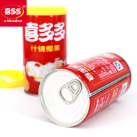 喜多多 什锦椰果水果罐头饮料370g*12瓶 福建特产零食 整箱