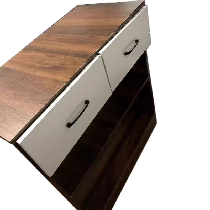 东业家具 矮柜鞋柜木质柜子DY-20G(800*350*840) 组高清大图