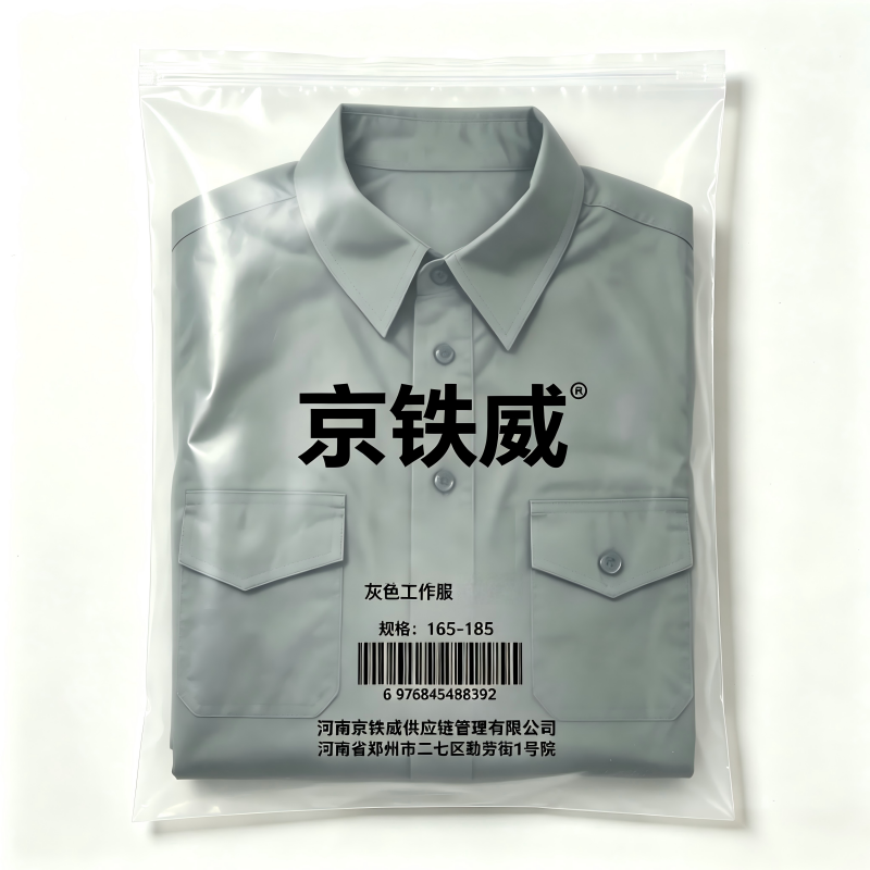 京铁威 灰色工作服 165-185 件高清大图