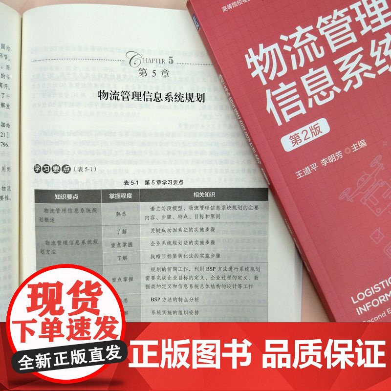 物流管理信息系统 第2版 王道平 李明芳高清大图