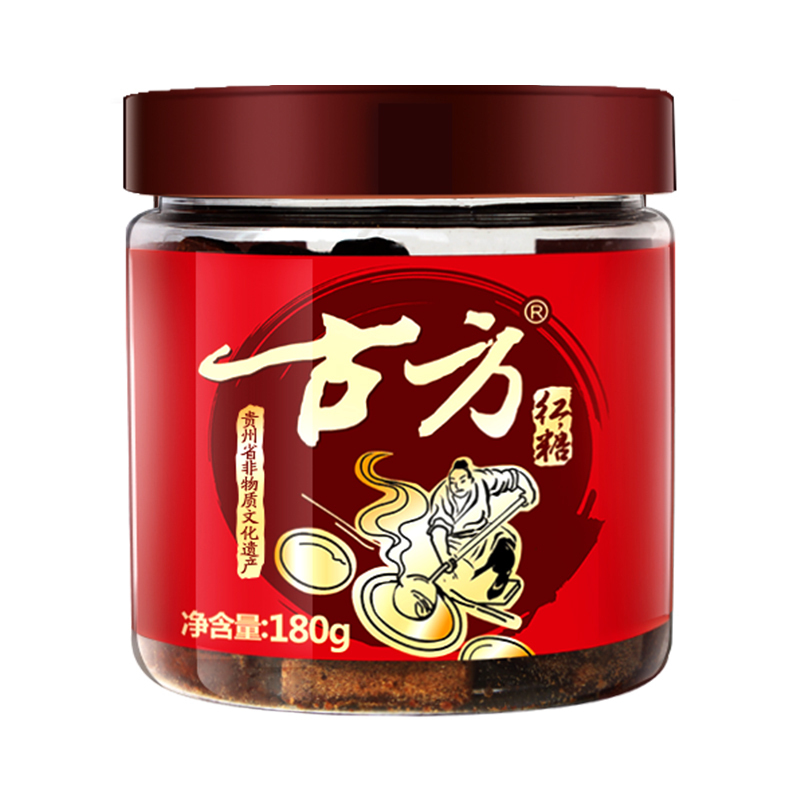 古方红糖180g/罐×2罐 密封罐装