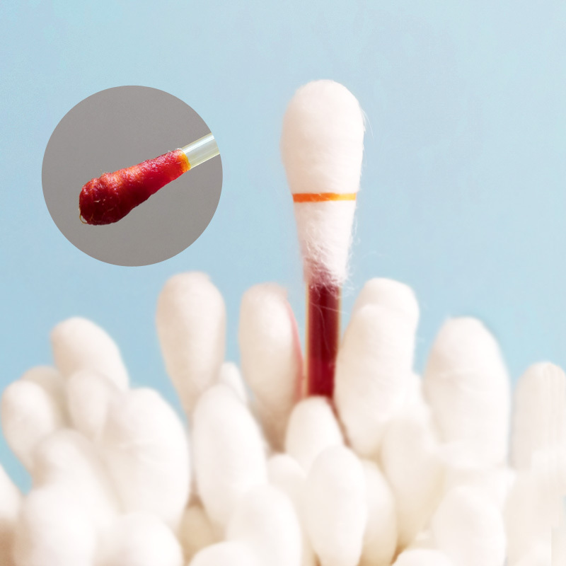 海氏海诺 2盒16支装一次性碘伏消毒液棉棒随身便携伤口清洁新生儿肚脐消毒棉签高清大图