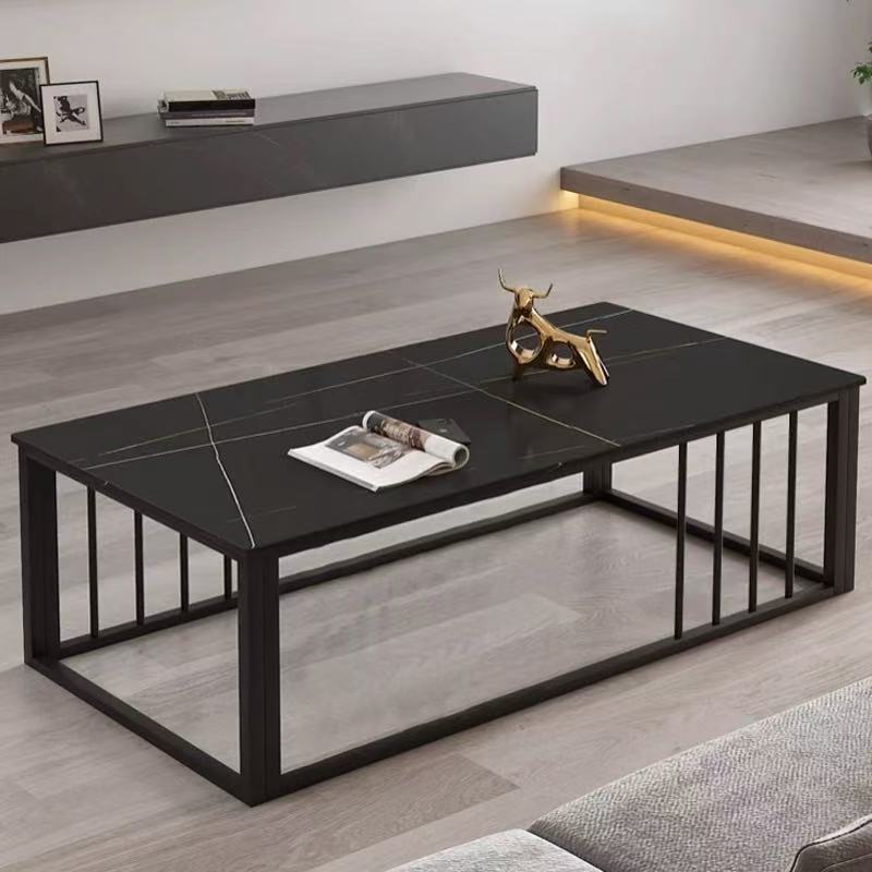 苏宁 质凡 办公家具现代商务接待会客长茶几 100*60*45cm高清大图