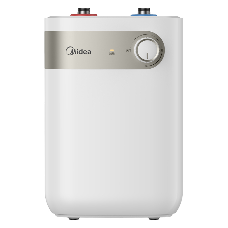 美的小厨宝5L储水式热水器家用厨房卫生间小型迷你电热水器20A1C极地白 2000W速热 一级能效 小体积大水量高清大图