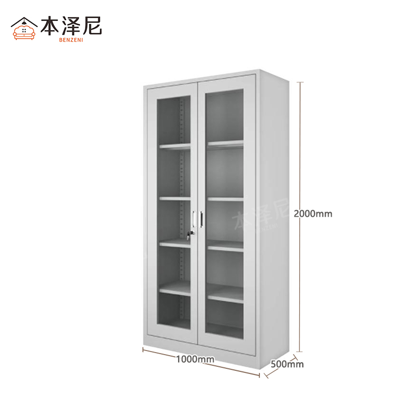 本泽尼 档案柜 HTW-DAG1052 1000*500*2000mm 组高清大图