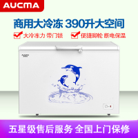 澳柯玛(AUCMA) BC/BD-390SH,N 390升-26℃度家用商用大容量冷柜饭店后厨冷冻断电保温带门锁