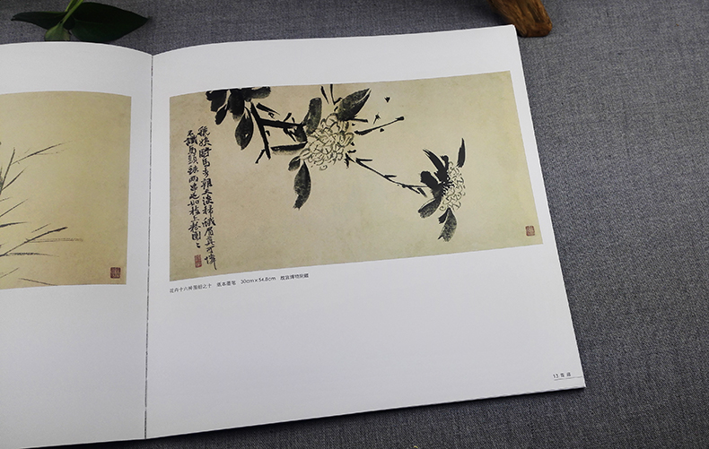 [醉染正版]历代名家册页青藤白阳 徐渭陈淳精品花卉书画集/中国名画家国画花鸟山水画作品全集/正版传世名画美术鉴赏临摹画册高清大图