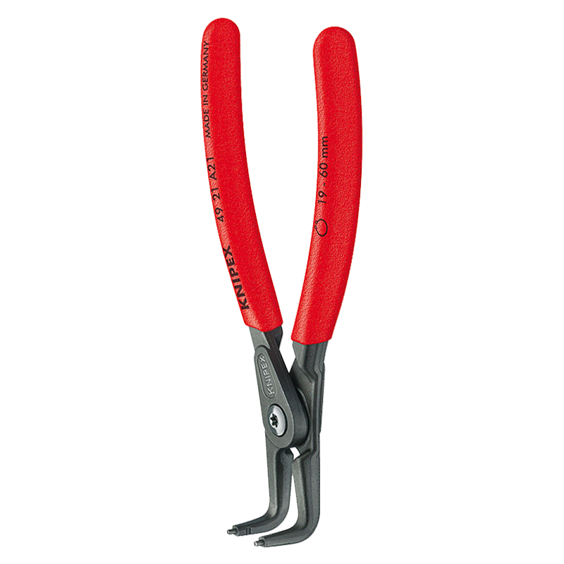 凯尼派克(KNIPEX)3-10mm精密外卡簧钳(90º弯嘴)