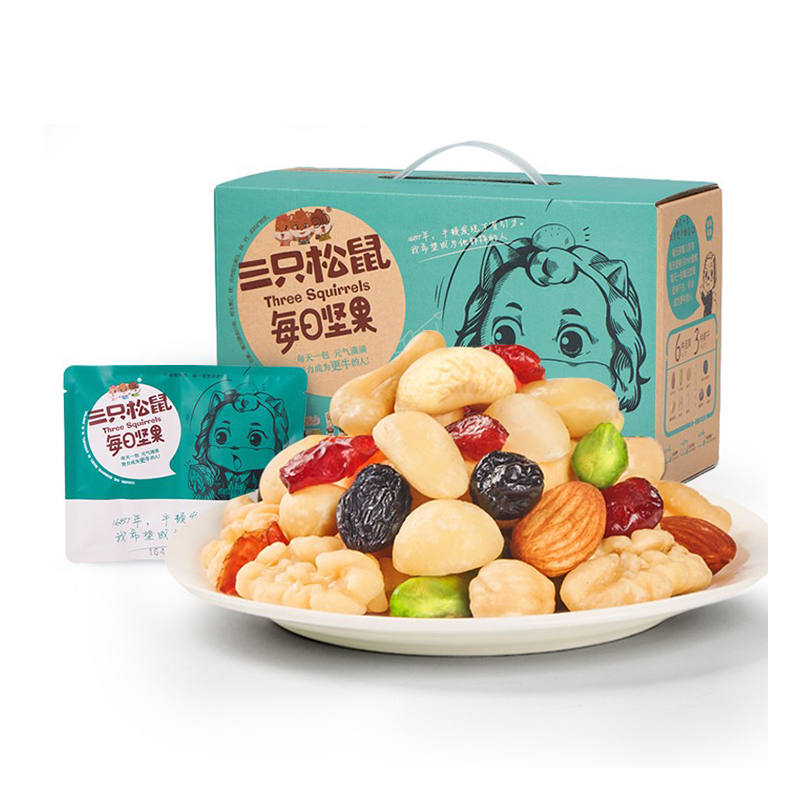 三只松鼠每日坚果 750g/30袋