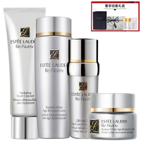 雅诗兰黛(Estee Lauder)白金级奢宠紧颜女士面部护肤套装礼盒 紧致套装(洁面+水+精华+乳霜)