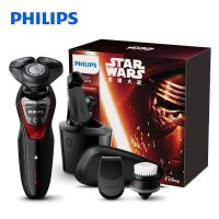 飞利浦（PHILIPS） 电动剃须刀 XZ5810/70 干湿两用可旋转刮胡刀 充电式三刀头全身水洗 星球大战系列