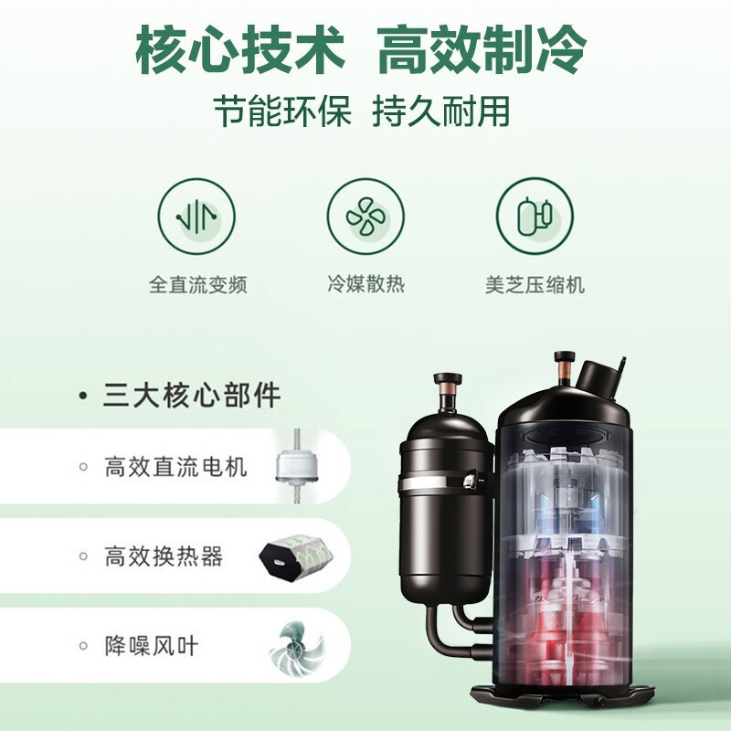 美的(Midea)中央空调风管机一拖一1.5匹全直流变频一级能效嵌入式空调KFR-35T2W/BP3DN1-LX(1)Ⅱ