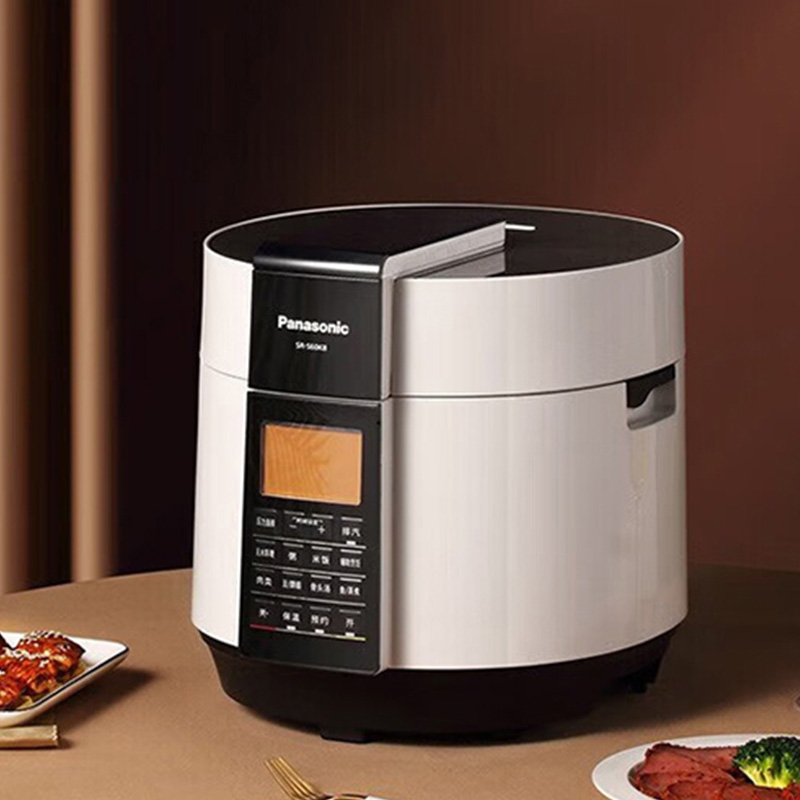 松下电压力锅5L大容量自动排气一体高压电饭煲SR-PS508高清大图