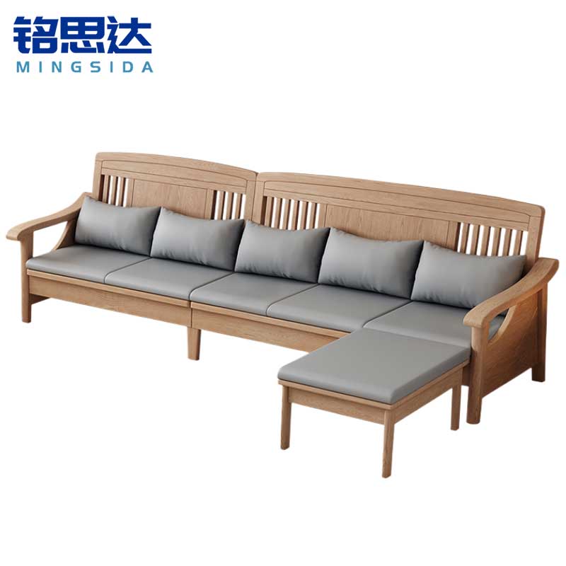 铭思达实木沙发组合2套高清大图