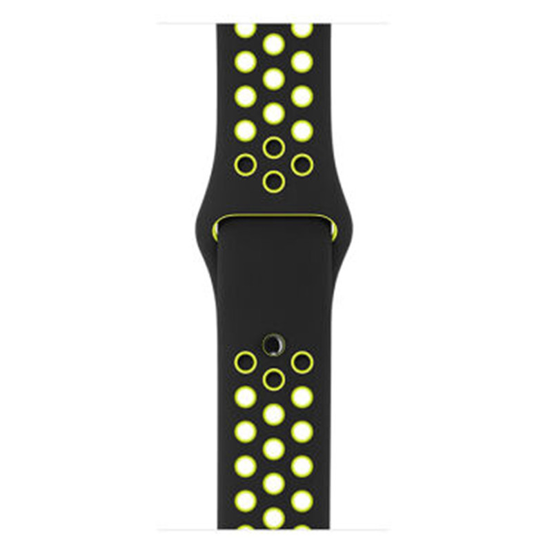 苹果 (Apple) iWatch Series2 Nike+ 苹果智能手表 测心率防水 Nike+黑配荧光黄色42mm