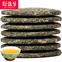 买2再送沱 7饼整提2499g普洱生茶饼新益号2022春茶云南普洱茶深山古茶七子饼茶叶