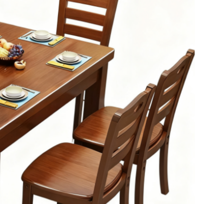 乐琪艺 餐桌120*70*75cm套高清大图