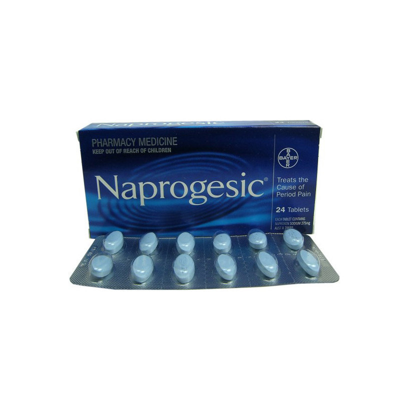 痛经缓释片[1盒×24片]Naprogesic 缓解周期不适 [海外购 澳洲直邮]
