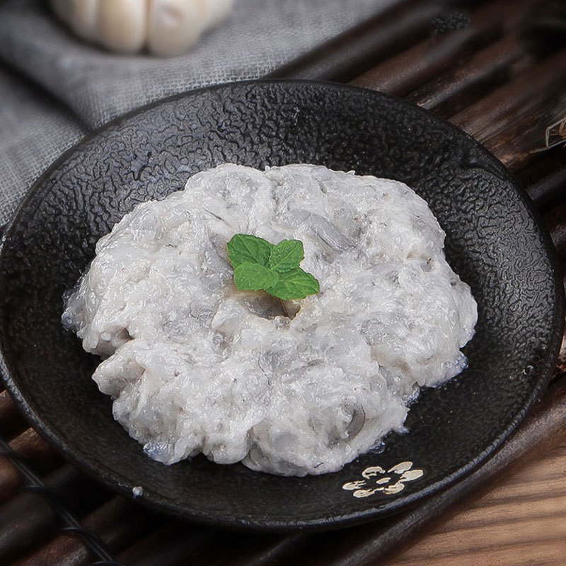 [火锅搭档]千渔旺湛江青虾滑500g(95%虾仁) 袋装 虾滑火锅食材 火锅丸子 海鲜水产 丰富虾青素