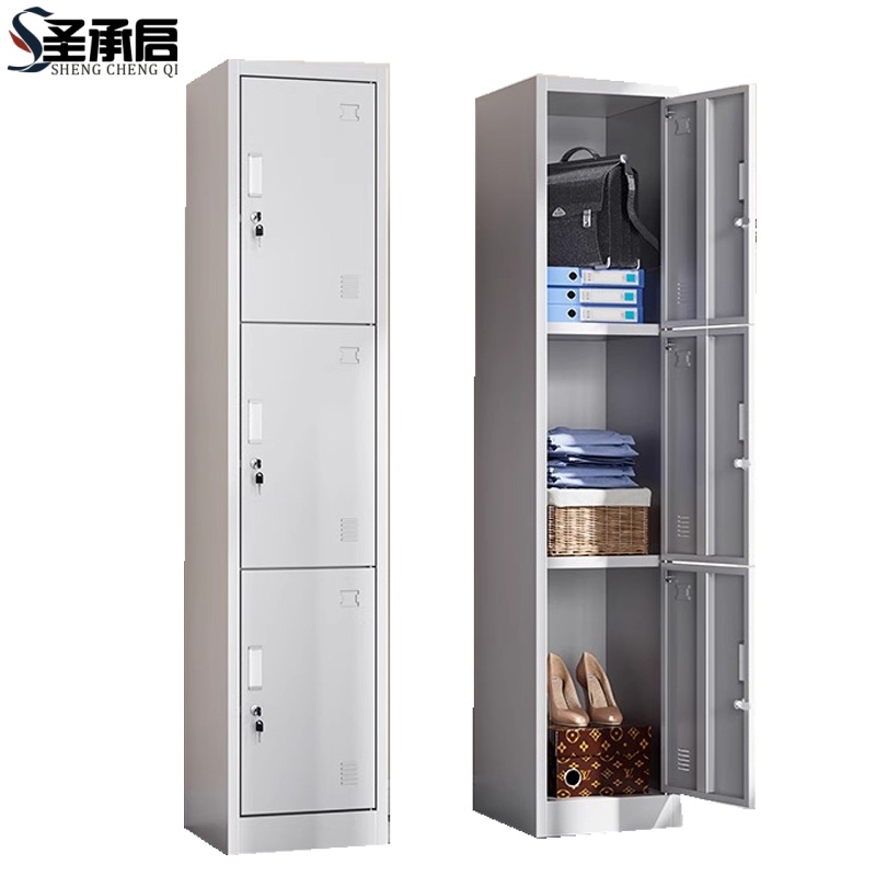 圣承启铁皮衣柜单三门台高清大图