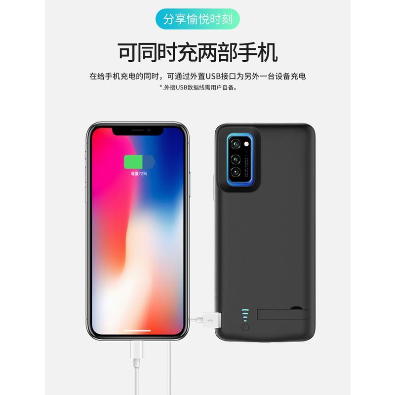 小米8青春版 磨砂黑 两万毫安 卡扣 适用式电池CC9充电宝小米8UD无线电池9pro电源10Pro器