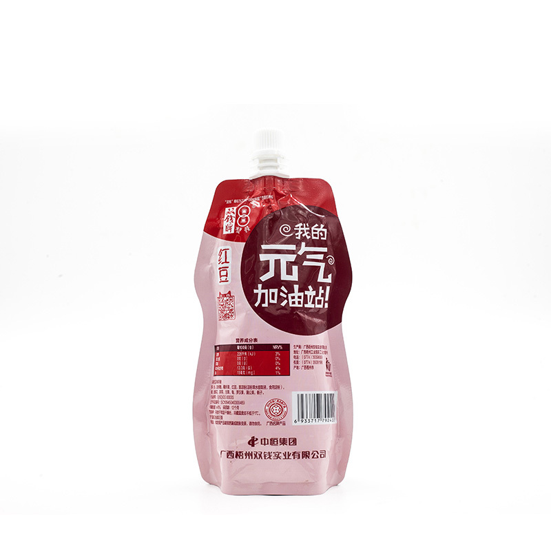 双钱龟苓膏 中华老字号 双钱 乐吸吸红豆龟苓膏218g 果冻布丁 梧州特产 营养品