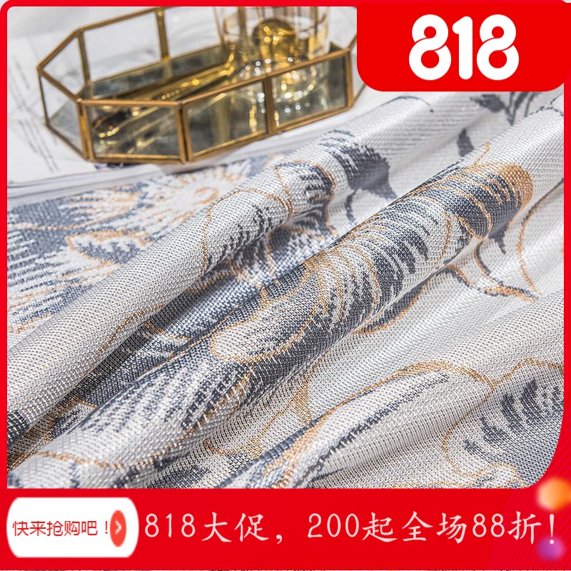 家柏饰(CORATED)夏季冰丝夏天夏凉大床单单件被单单人双人枕套三件套欧式丝滑高清大图