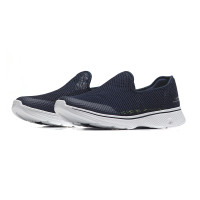 Skechers斯凯奇男士健步鞋2018夏季新款GO WALK 4网眼透气综合训练低帮运动鞋54158 54158/NVY海军蓝色 41码