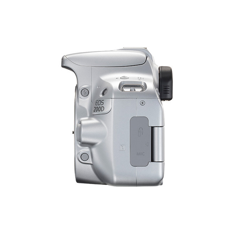 佳能(Canon)迷你单反EOS 200D(18-55)白色数码相机单反单镜头套装 约2420万像素高清大图