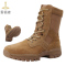 雷福峰 侧拉链棕色作战靴35-46/双