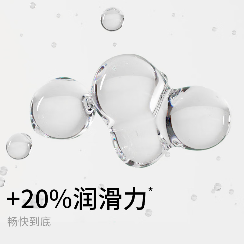 杜蕾斯(Durex) 001 超薄避孕套 安全套 倍润 6只装高清大图