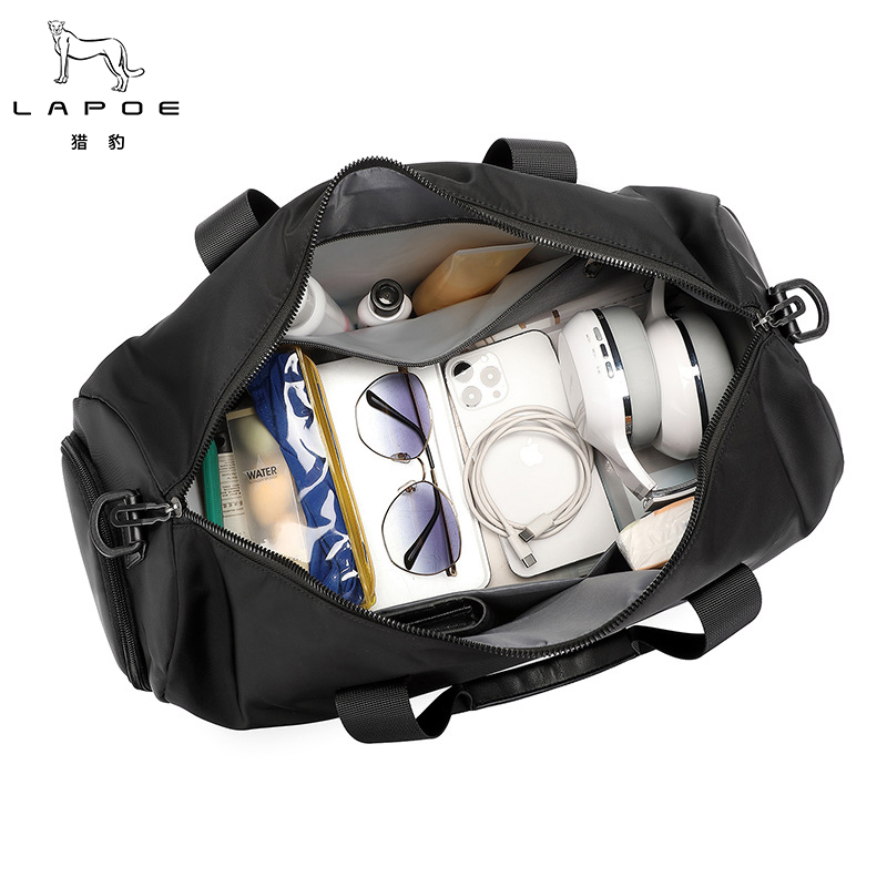 猎豹户外运动健身包干湿分离旅行包独立鞋仓LBT110/个高清大图