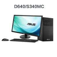 华硕(ASUS)台式机电脑D640/S340MC 酷睿八代i7-8700 8G 256G固态 商用办公家用娱乐学习台式机电脑整机+21.5英寸显示器 三年保修 定制版