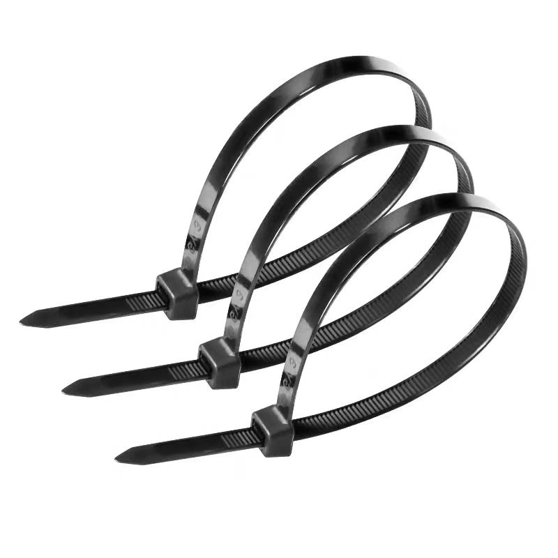 盛京联硕 尼龙扎带 国标黑色耐寒抗冻自锁扎带10×500mm根