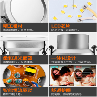 松下筒灯led天花灯嵌入式客厅射灯开孔7-8公分3W5W桶洞灯过道孔灯