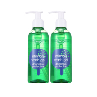 ZIAJA 波兰进口齐叶雅蒲公英私处洗护液200ml*2瓶女性私密洗理液抑菌清爽清洁1