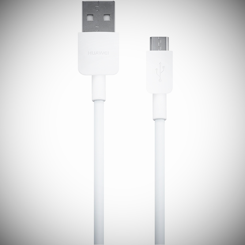 华为(HUAWEI)原装USB数据线 充电线 连接线 安卓电源线 1米白色 安卓Micro USB2.0接口通用 2根装