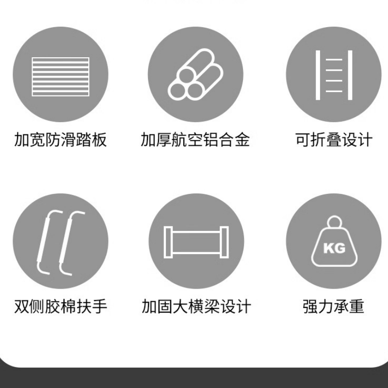 鑫木樽伸缩梯50*150*320cm个高清大图