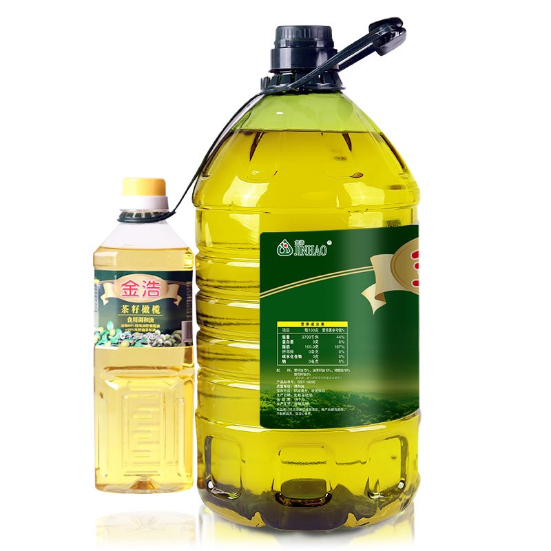 金浩茶籽橄榄系列食用植物调和油5L+500ml