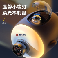 苏宁宜品创意飞机小吊扇宿舍学生寝室蚊帐风扇床上usb充电式迷你三叶大风力挂床卧室家用可爱卡通遥控带灯