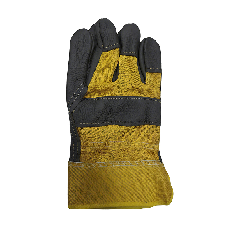 新动力火车 全掌手套 黄灰 副高清大图