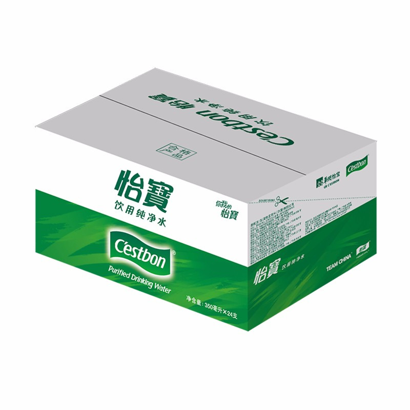 怡宝 饮用纯净水矿泉水 350ml*24瓶/箱