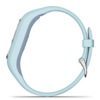 garmin佳明 智能手环Vivosmart4户外多功能心率登山跑步游泳骑行智能腕表手环 浅蓝色 标准