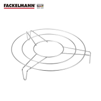 德国Fackelmann 法克曼不锈钢蒸架 厨房小工具 蒸饭架 电饭锅用蒸架 20CMX3.3CM